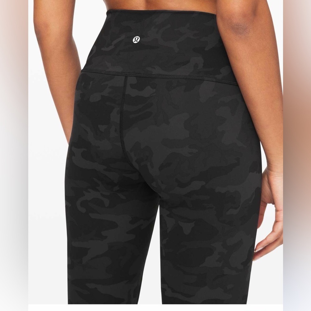 Lululemon Align pant full length 28" Women's 8 Urban Camo Nulu Buttery Soft
